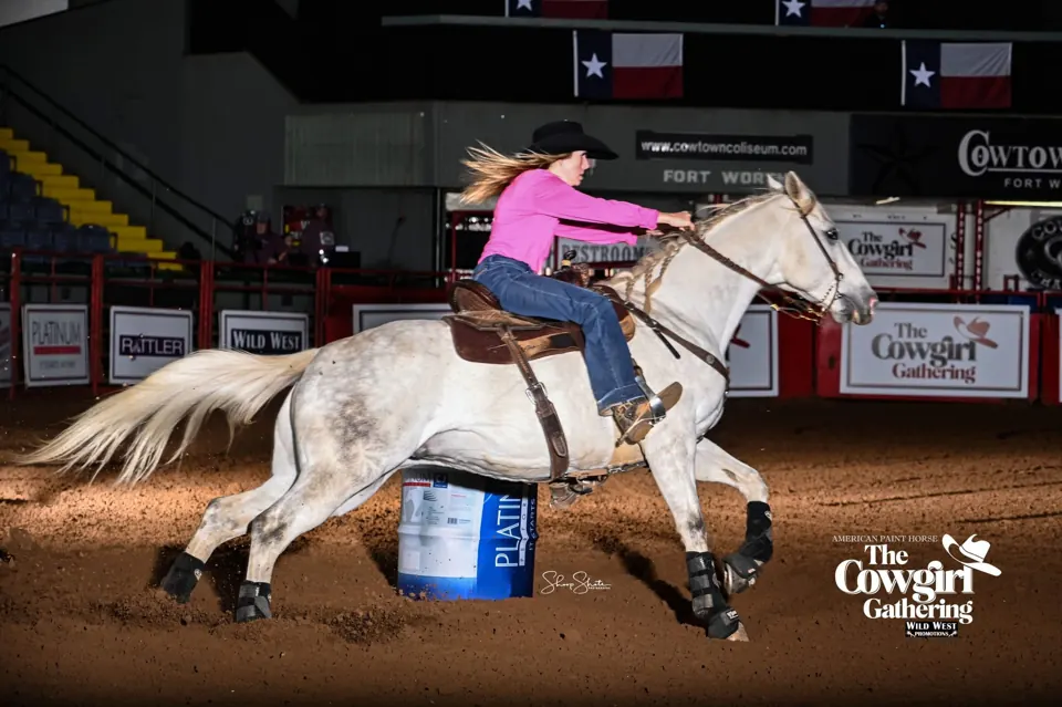 Barrel racing arena