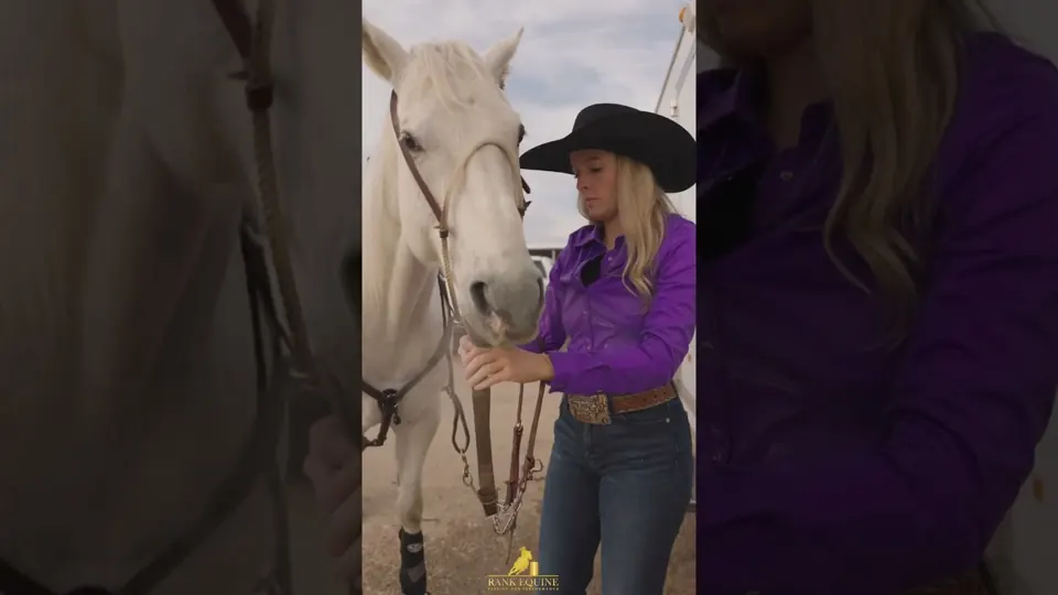 Lexi Rankin with a horse
