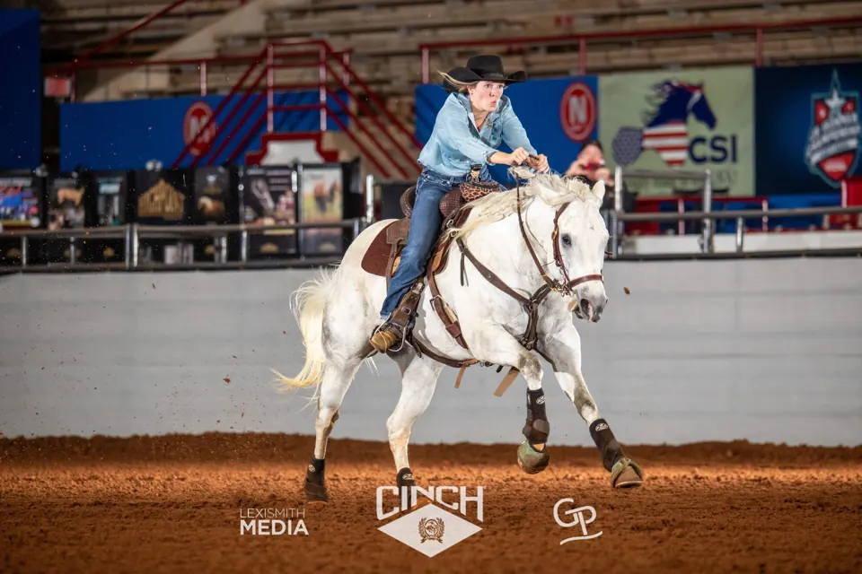 Lexi Rankin barrel racing